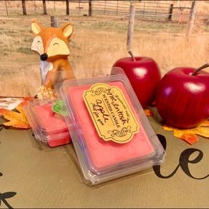 Wax tarts Macintosh apple 2.4 oz handmade